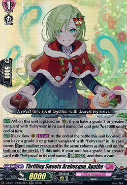 Thrilling Sweets Arabesque, Agathe