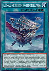 Fandora, die fliegende kämpfende Fellstung