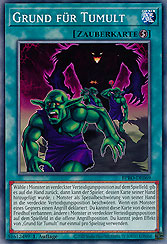 Grund für Tumult