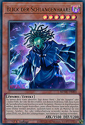 Blick der Schlangenhaare