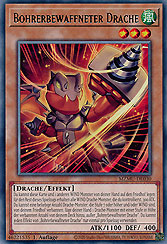 Bohrerbewaffneter Drache