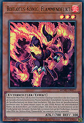 Rotlos-König, Flammendelikt