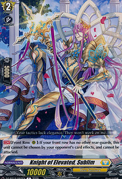 Knight of Elevated, Sublim