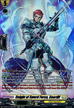 Knight of Sword Force, Caerdif