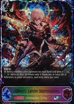 Albert, Levin Stormsaber