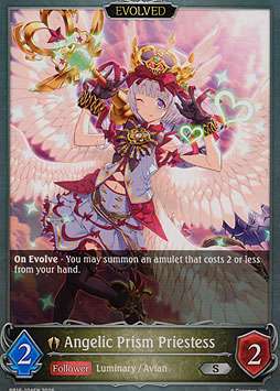 Angelic Prism Priestess (Evolved)