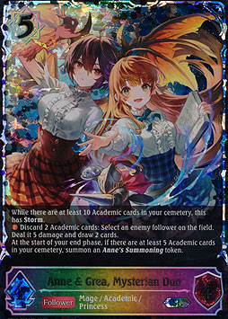 Anne & Grea, Mysterian Duo