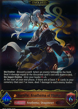 Burnite, Anathema of Flame (Evolved)