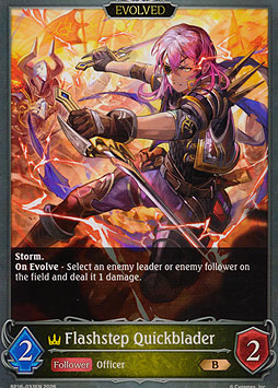 Flashstep Quickblader (Evolved)