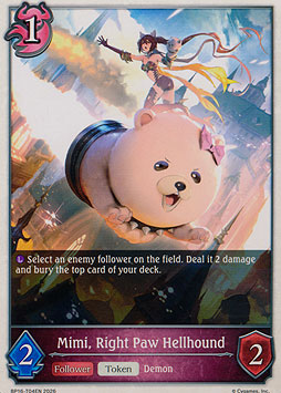 Mimi, Right Paw Hellhound