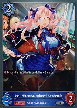 Ms. Miranda, Adored Academic