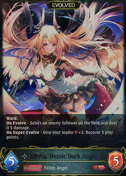 Olivia, Heroic Dark Angel (Evolved)