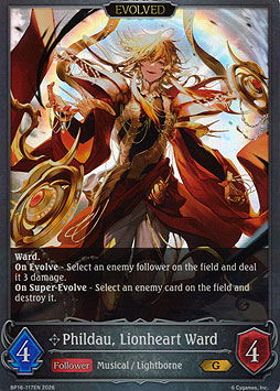 Phildau, Lionheart Ward (Evolved)
