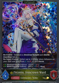 Zirconia, Ironcrown Ward (Evolved)