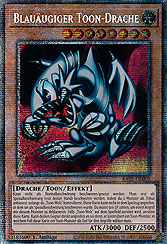 Blauäugiger Toon-Drache