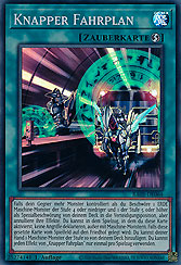 Knapper Fahrplan