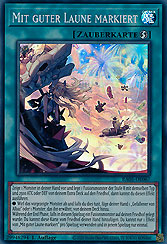 Mit guter Laune markiert