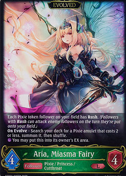 Aria, Miasma Fairy (Evolved)