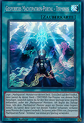 Gesperrtes Machtpatronen-Portal - Terminus