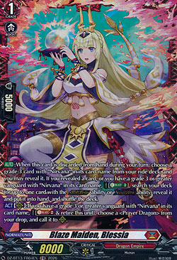 Blaze Maiden, Blessia
