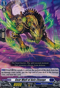 Gear Wolf of Axis Change