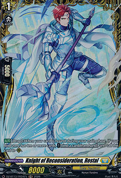 Knight of Reconsideration, Restal 