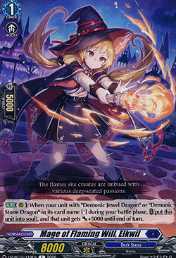 Mage of Flaming Will, Elkwil