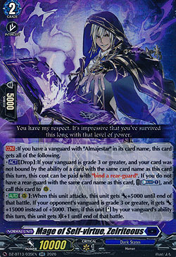Mage of Self-virtue, Zelriteous