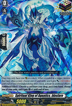 Spiritual King of Aquatics, Idosfaro