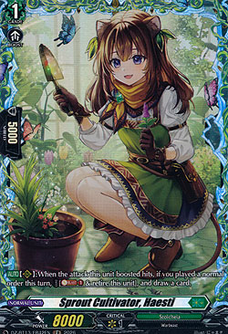 Sprout Cultivator, Haesti 