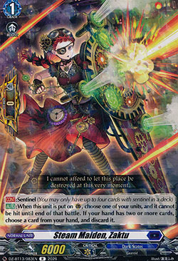 Steam Maiden, Zaktu 