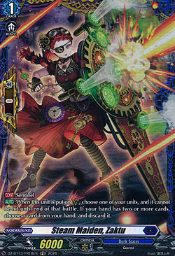 Steam Maiden, Zaktu 