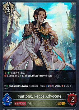 Marlone, Peace Advocate