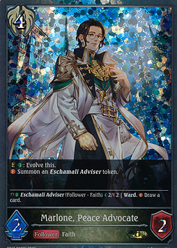 Marlone, Peace Advocate