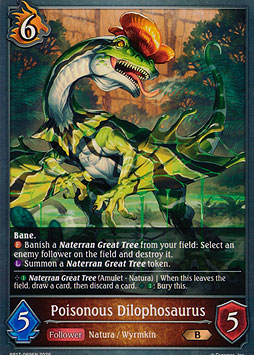 Poisonous Dilophosaurus