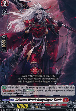 Crimson Wrath Dragslayer, Youth