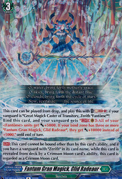 Fantum Gran Magick, Glid Radeaur