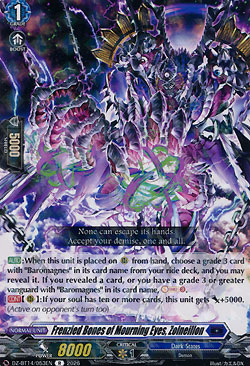 Frenzied Bones of Mourning Eyes, Zolneillon