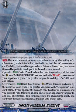 Librate Wingman, Roubroy