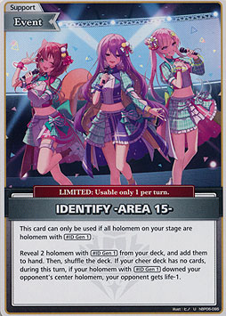 IDENTIFY -AREA 15-