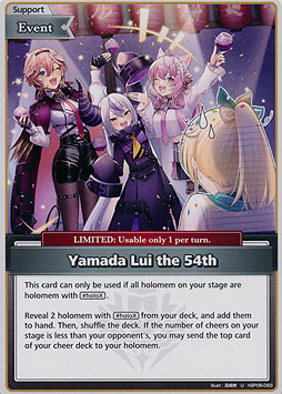 Yamada Lui the 54th