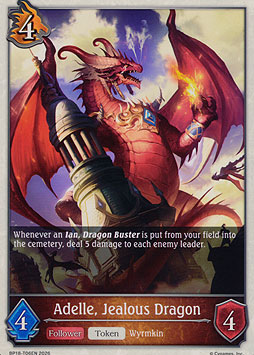 Adelle, Jealous Dragon