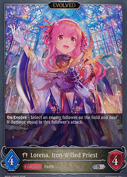 Lorena, Iron-Willed Priest (Evolved)