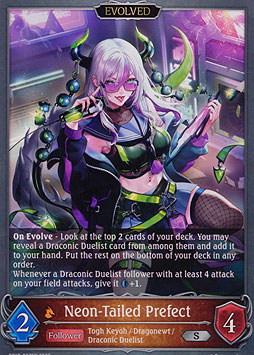 Neon-Tailed Prefect (Evolved)