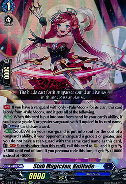 Stab Magician, Knilfade