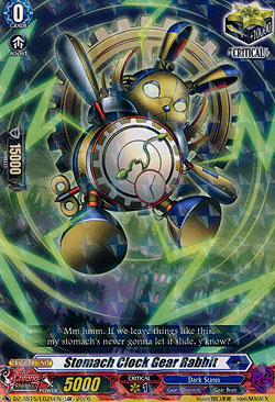 Stomach Clock Gear Rabbit