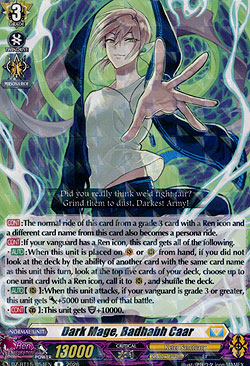 Dark Mage, Badhabh Caar