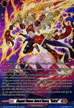 Elegant Flames Sword Dance 
