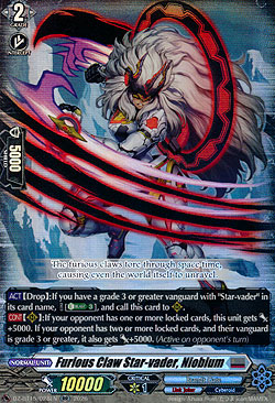 Furious Claw Star-vader, Niobium