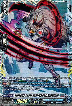 Furious Claw Star-vader, Niobium